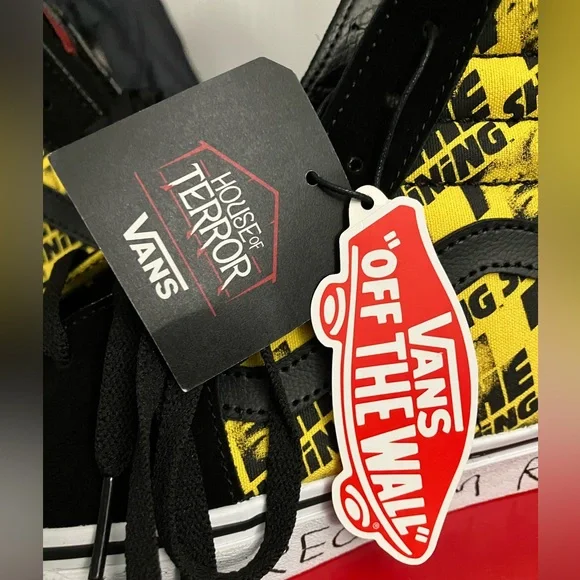 RARE Shoes Vans x House of Terror The Shining Sk8-Hi Horror Movie Sneakers NEW - Picture 14 of 16